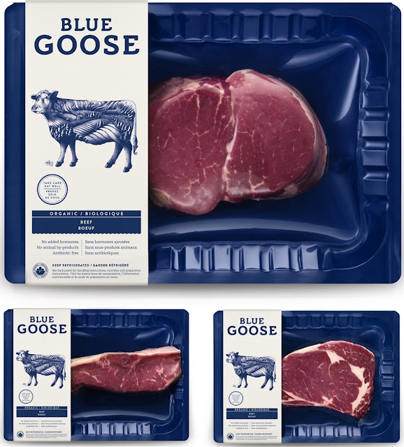 國(guó)際包裝設(shè)計(jì)|BLUE GOOSE 雞肉包裝設(shè)計(jì)與牛肉包裝設(shè)計(jì)風(fēng)格欣賞