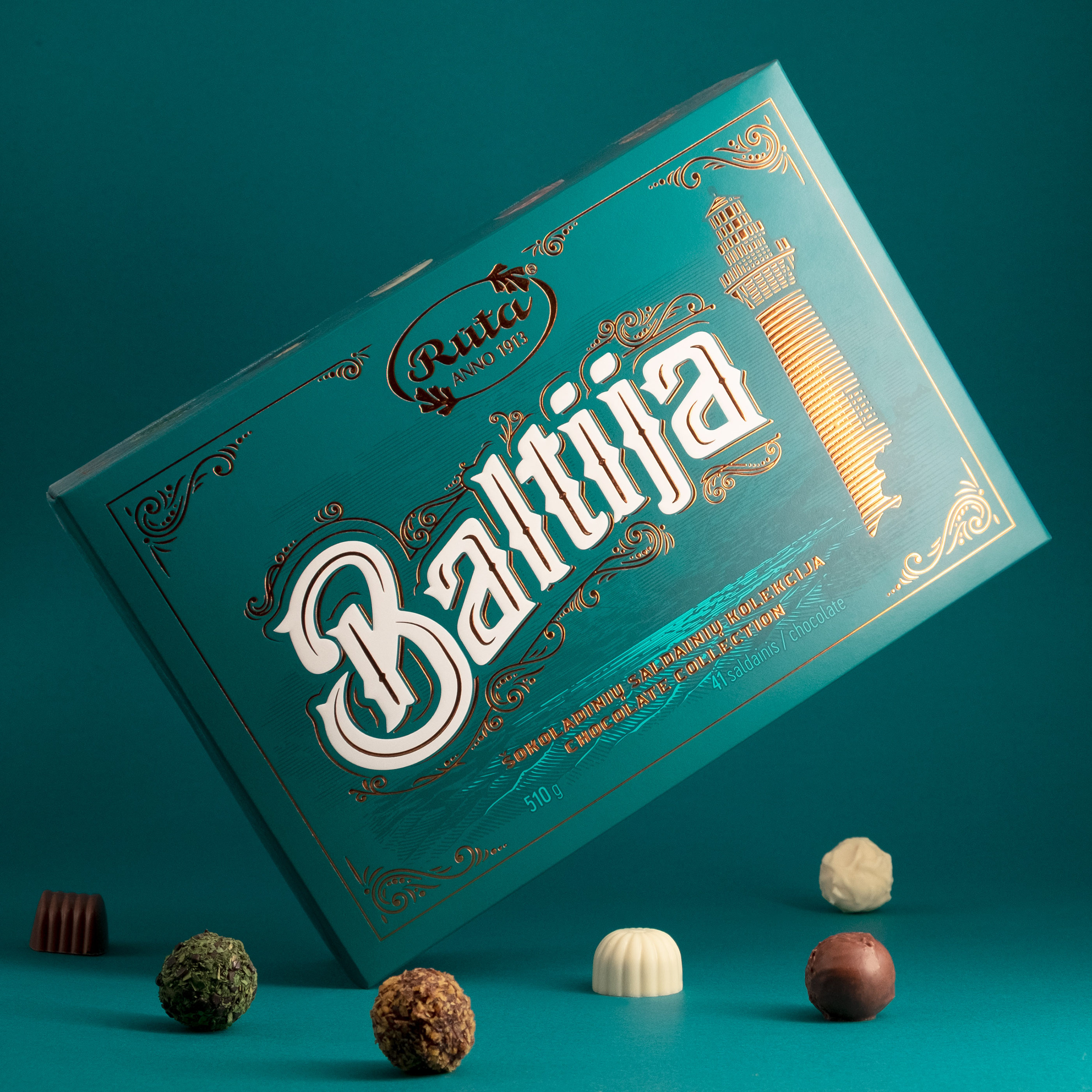 BALTIJA –巧克力包裝設計