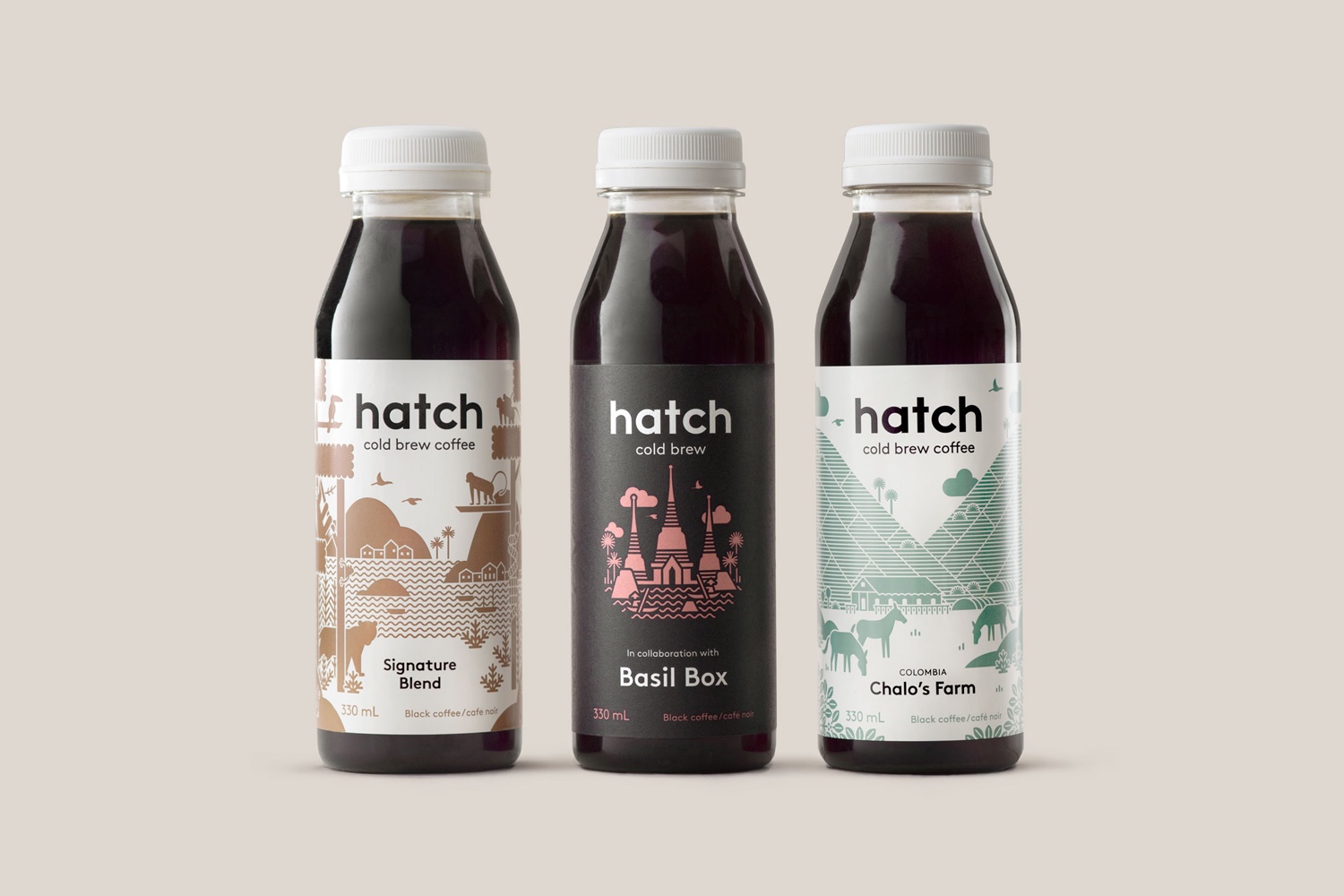 Tung的Hatch冷泡咖啡包裝設(shè)計