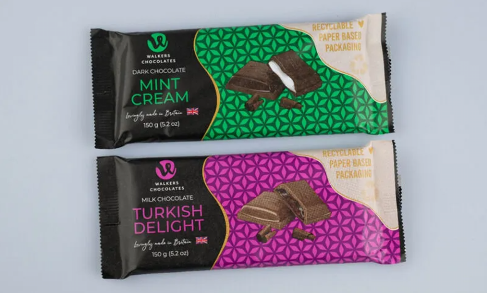 Walkers Chocolates 100%可回收紙質(zhì)包裝設計創(chuàng)意