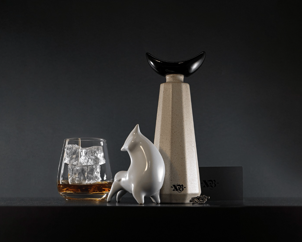 龍舌蘭酒紀(jì)念瓶設(shè)計(jì)：海伊工作室（Hi Estudio）設(shè)計(jì)的布拉米多（Bramido）龍舌蘭酒限量版酒瓶，致敬十年卓越歷程。